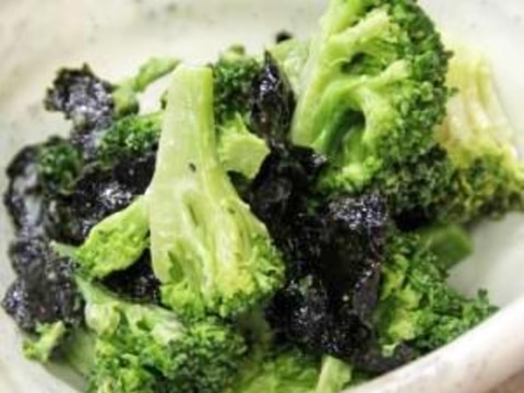 丸々1つ食べるなら『海苔とブロッコリーのサラダ』